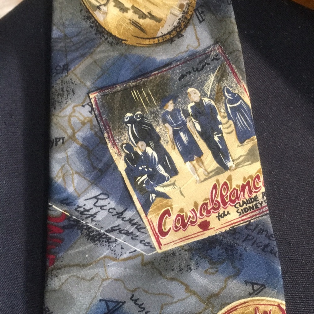 1993 Turner Casablanca Men’s Tie - Picture 2 of 4